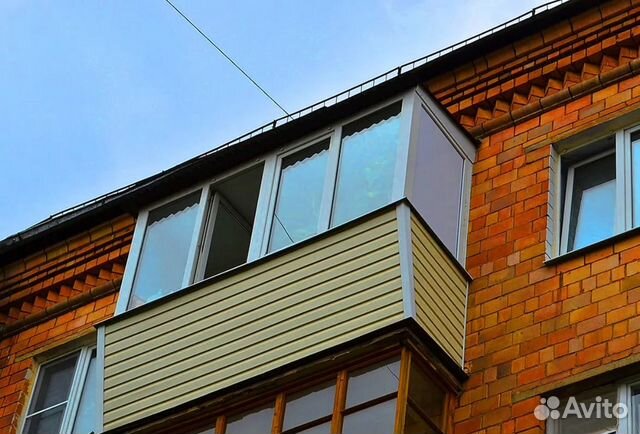 Балконное остекление 3520*1500