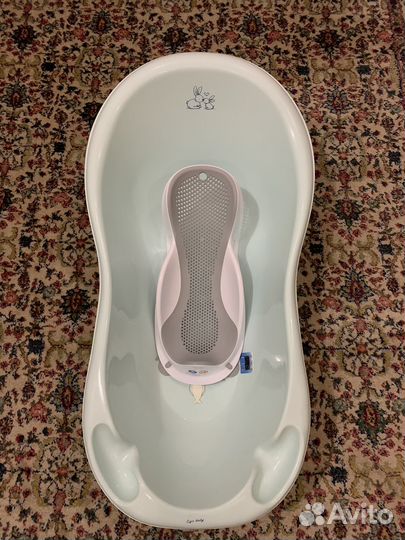 Детская ванночка с горкой для купания