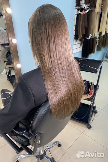 Наращивание волос (капсулы)