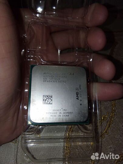 Процессор amd athlon x4 740 fm2