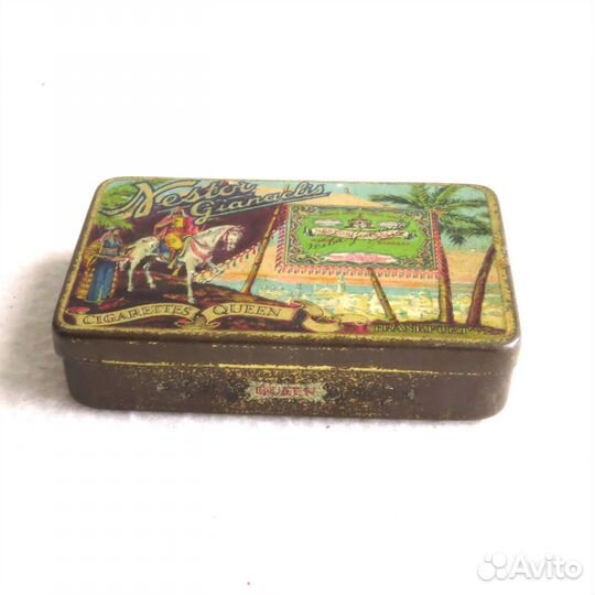 Nestor Gianaclis - жестяная коробка банка от сигар