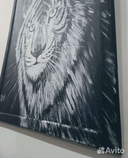 Картина акрилом на холсте