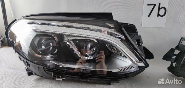 Фары Mercedes GLE AMG 166 Full Led комплект ils