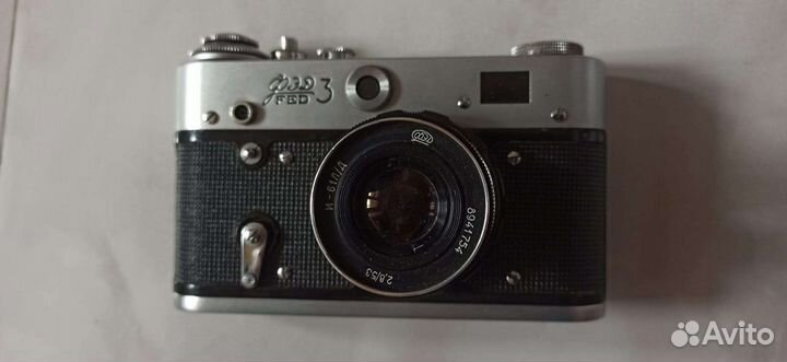 Плёночный фотоаппарат фэд-3 СССР