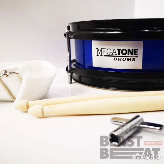 Детский маршевый барабан Megatone 8x3