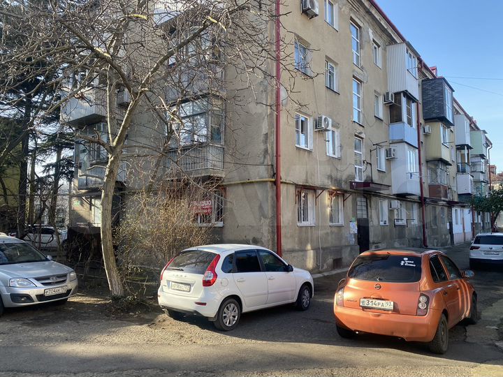 1-к. квартира, 28,9 м², 1/4 эт.