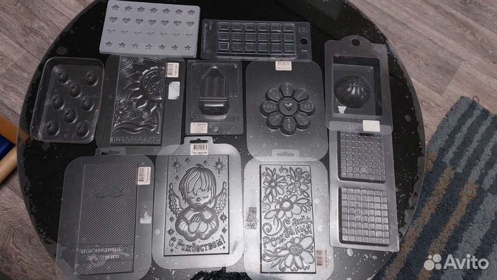 Пластиковая форма для шоколада