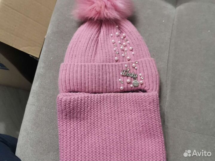 Шапка зимняя для девочки