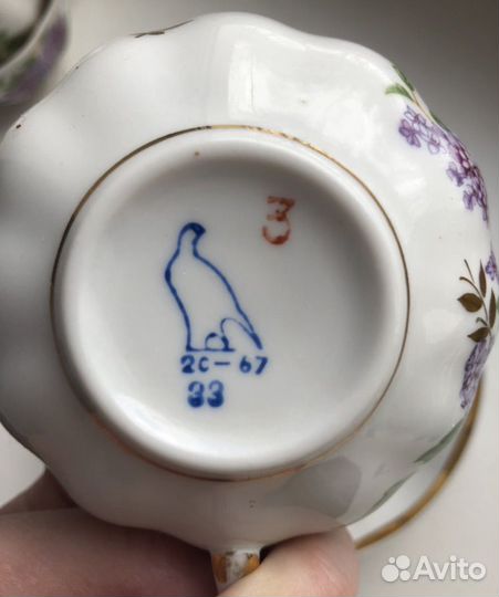 Набор столовой посуды СССР