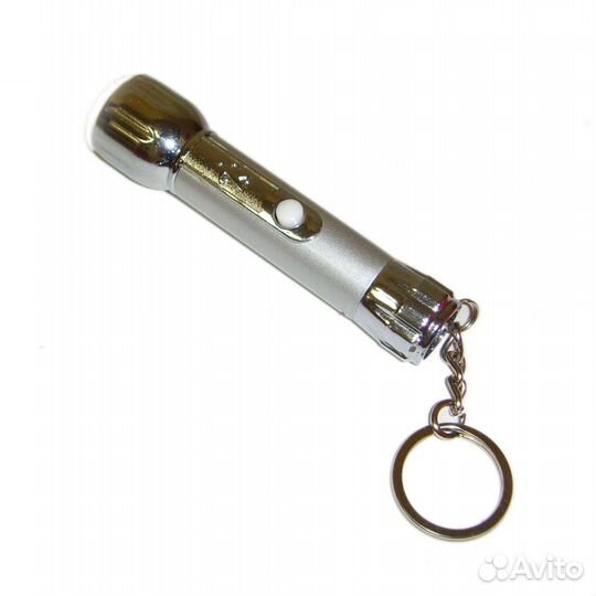 Фонарик-брелок 5 светодиодов+лазер+картинки