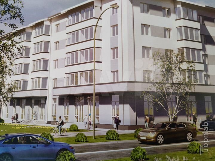 1-к. квартира, 33,5 м², 2/5 эт.