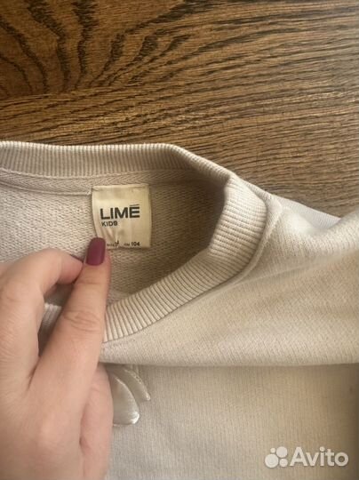 Комплект lime для девочки юбка и кофта