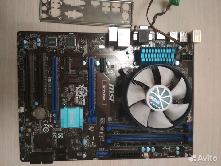 Материнская плата с процессором i7 4770