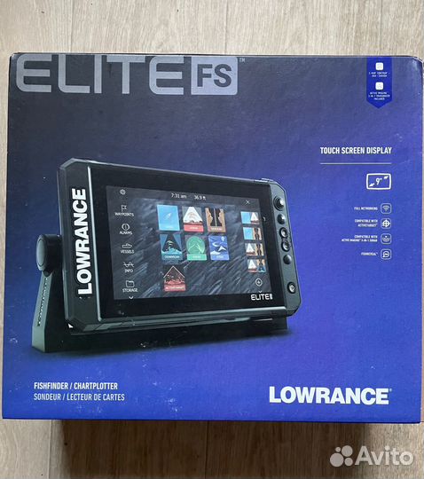 Lowrance elite fs 9 с датчиком