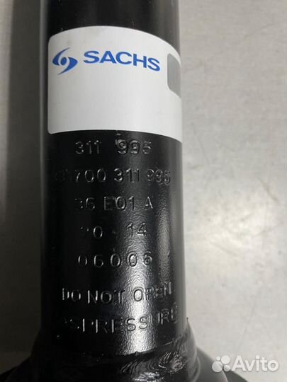 Амортизаторы задние mercedes-benz W163 2 шт