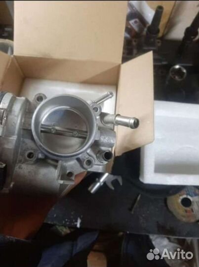 Дросельная заслонка hyundai solaris/kia rio