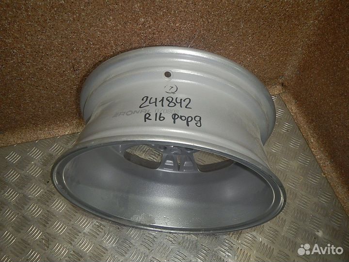 Диск колесный литой R16 5*108 j6,5 ET50 DIA63,4 (f