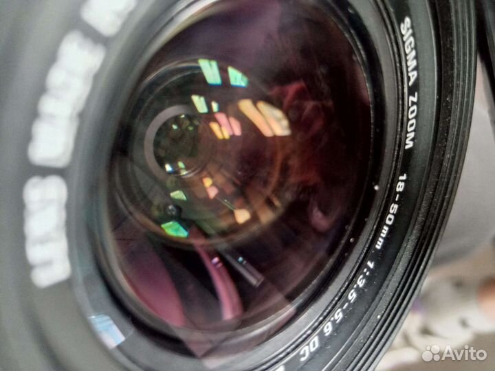 Объектив sigma zoom 18-50mm