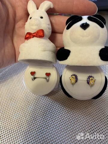 Серьги 925 детские