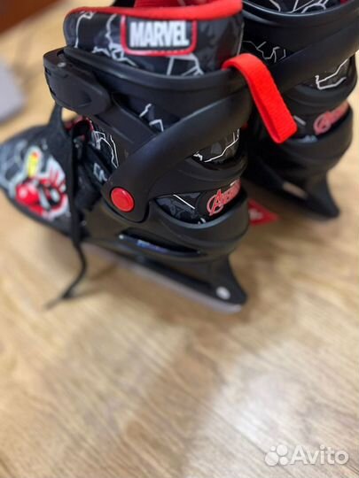 Коньки детские nordway marvel раздвижные