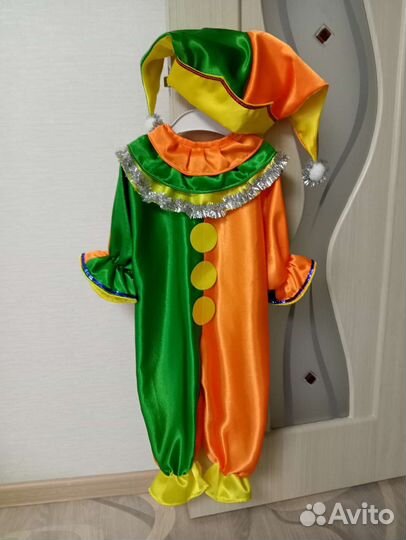 Карнавальный костюм для мальчика петрушка