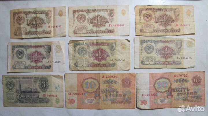 Банкноты Польши (пнр), Казахстана, Украины