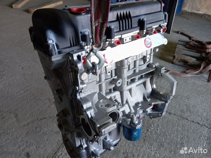 Новый мотор (двигатель) hyundai Solaris Kia rio