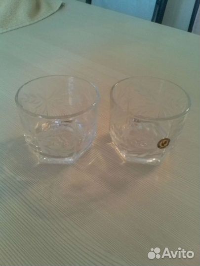 Хрустальные стопки СССР,6 штук