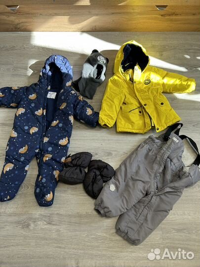 Детские вещи пакетом от 0 до года