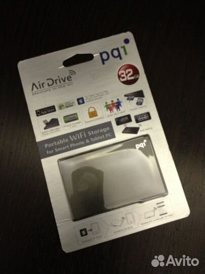 WiFi Flash pqi AirDrive 32Gb. Sd Карта памяти 3 в