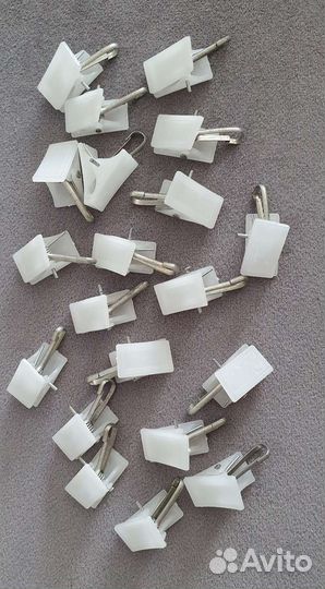 Зажим / прищепка для штор 20 шт