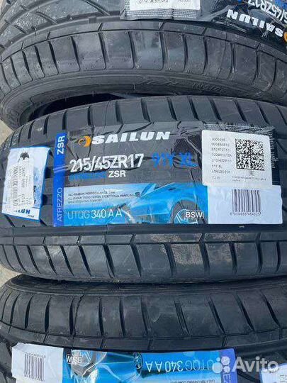 Диски Vossen HF2 R17 с резиной в сборе