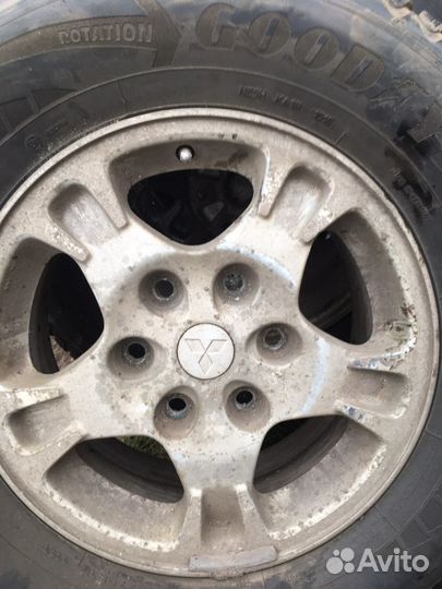 Продам комплект дисков на Паджеро. Резина продана