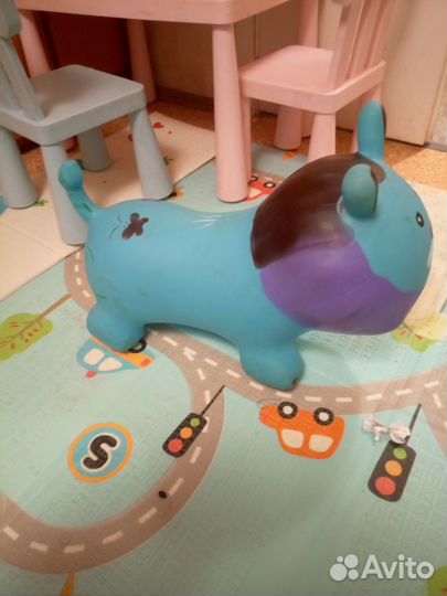 Игрушка прыгун для малышей лев