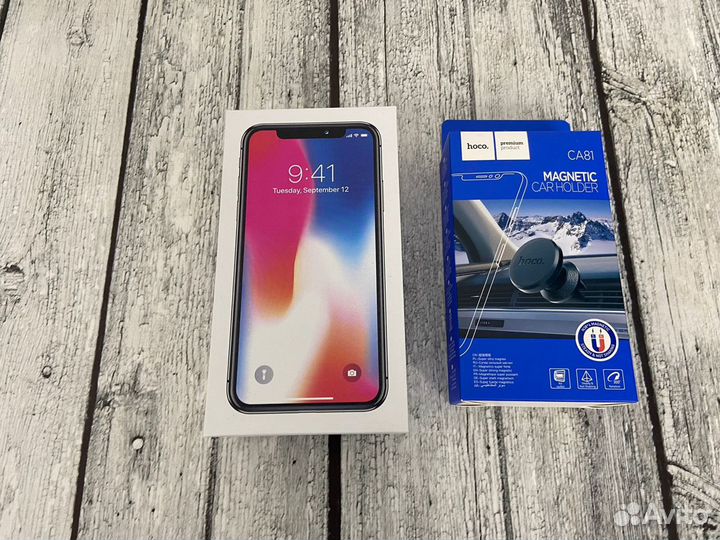 iPhone X 64 gb black A1356