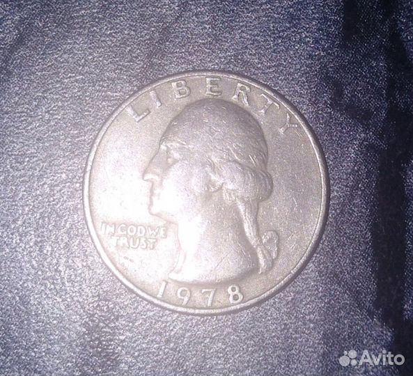 Монета Liberty перевертыш, год выпуска разный