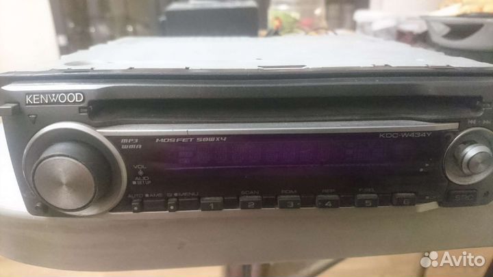 Автомагнитола Kenwood KDC-W434GY + 2 колонки 13