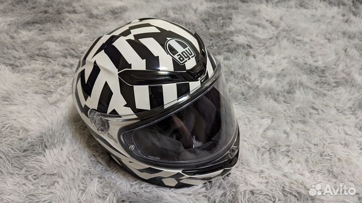 Шлем AGV K6 multi Secret Black/White