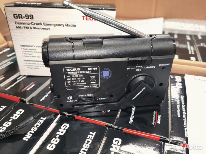 Радиоприемник Tecsun GR-99 black Магазин/Гарантия