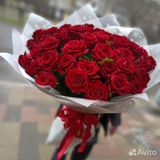 Цветы-Розы 15/25/51/101 шт