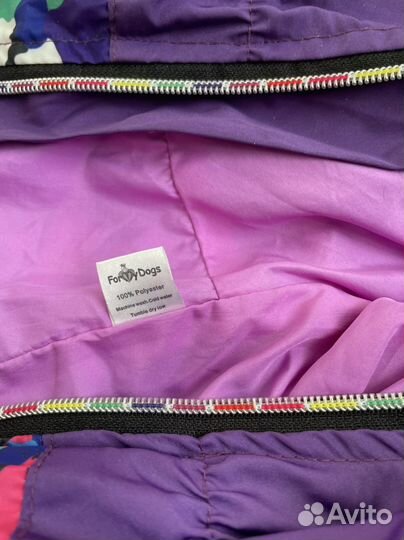 Дождевик для собачки - девочки 22 размер