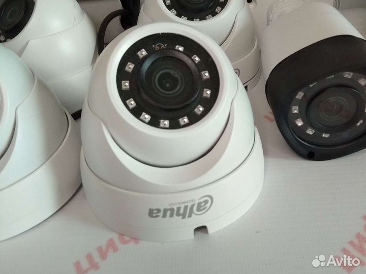 Комплект видеонаблюдения 10 IP Камер с микрофоном