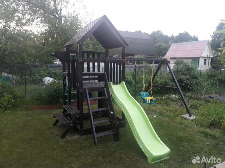 Сборка детских и спортивных площадок