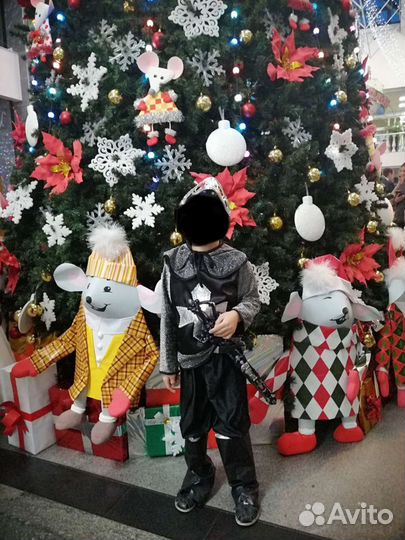 Карнавальный новогодний костюм, рост 122