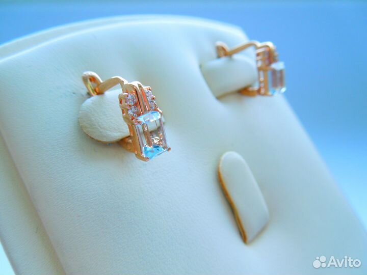 Золотые серьги 585 проба