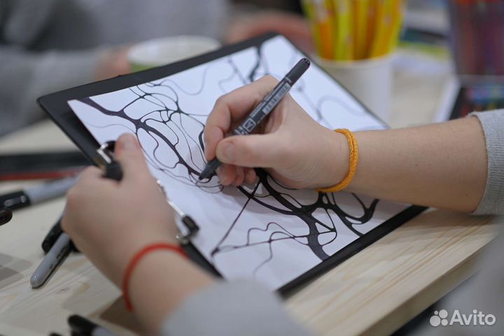 Нейрографика, арт-терапия, живопись, рисование