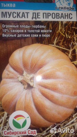 Тыква мускат ДЕ прованс семена