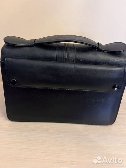 Барсетка кожаная мужская бу