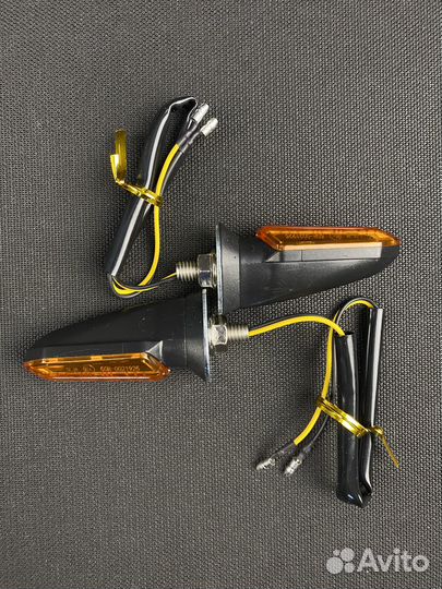 Поворотники для мотоцикла универсальные (Жёлтый) 3