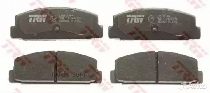 TRW GDB3088 GDB3088 179 30 geyc2643Z колодки диско